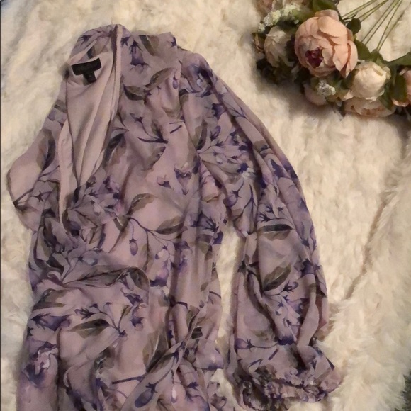 Nordstrom Tops - Flowy Front Tie Blouse